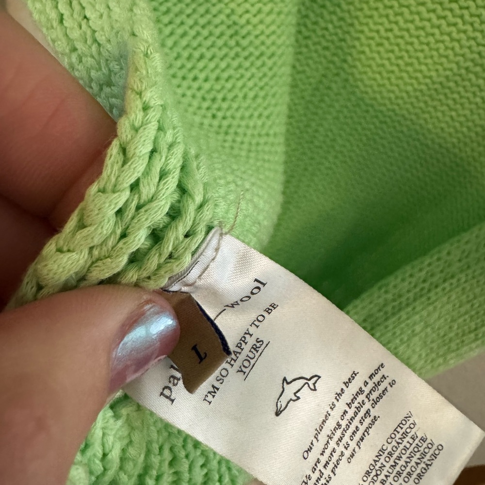 Paloma Wool Mint Green Sleeveless Knit crop top - Picture 5 of 6